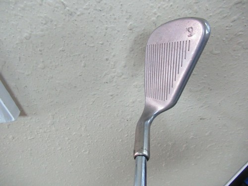 ORIGINAL PING EYE2 9 IRON TRUE TEMPER SENSICORE S300 STIFF NEW GRIP ORANGE DOT - Picture 2 of 7