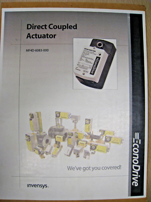 INVENSYS MF4D-6083-000 DIRECT COUPLED FLOATING NON SPRING ACTUATOR 24VAC/DC