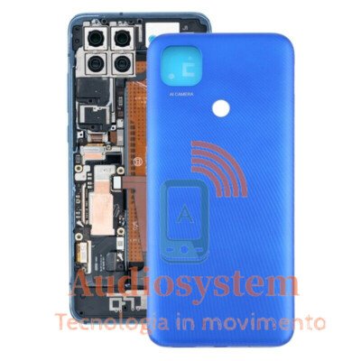 Cover posteriore batteria per Xiaomi Redmi 9C/Redmi 9C NFC/Redmi 9 (India)/ M2006C3MG,M2006C3MNG,M2006C3MII,M2004C3MI Parte di riparazione del telefono  509