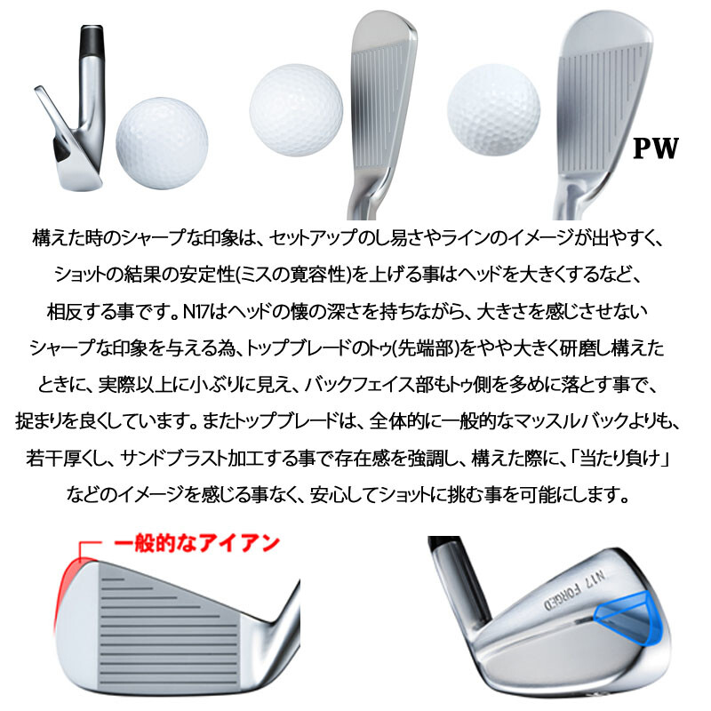 Head Only Geotech Golf Japan 2023 PROTOTYPE N17 Forged Iron