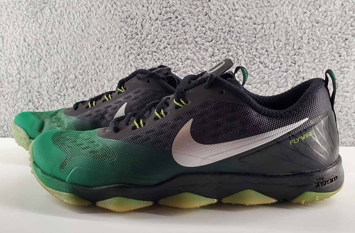 Nike Zoom Hypercross TR Amp Oregon Ducks Mens Shoes Green