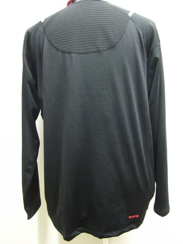 Spyder Men's Active Long Sleeve Tee T-Shirt Proweb Microfleece NWT Black M #1006 - Picture 5 of 9