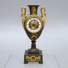 Empire Uhr Bronze Kaminuhr Frankreich um 1815
