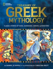 Treasury of Greek Mythology: Classic Stories of Gods, Goddesses, Heroes & - GOOD