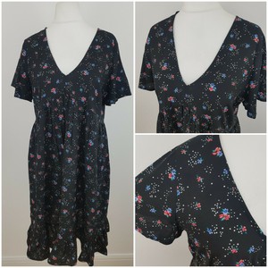 new look white polka dot dress