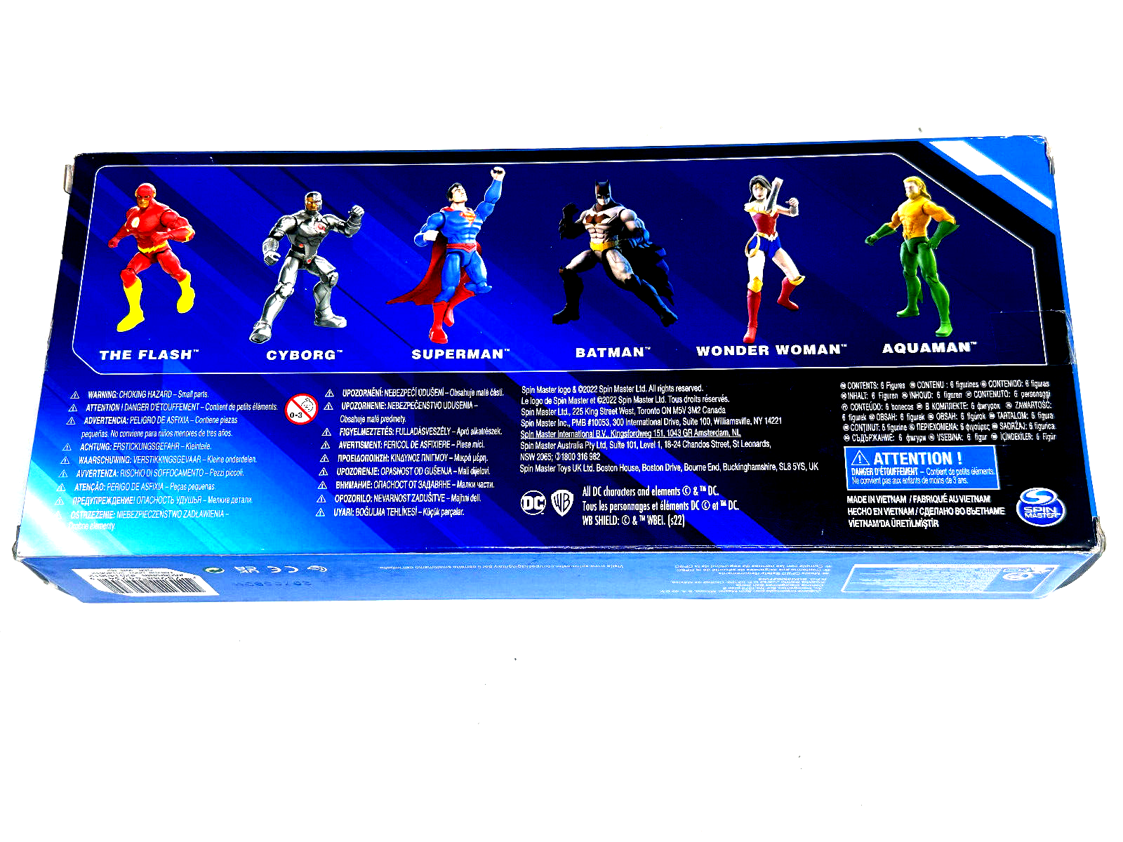 DC Comics Justice League 6 pack 4inch Action Figures NEW Sealed