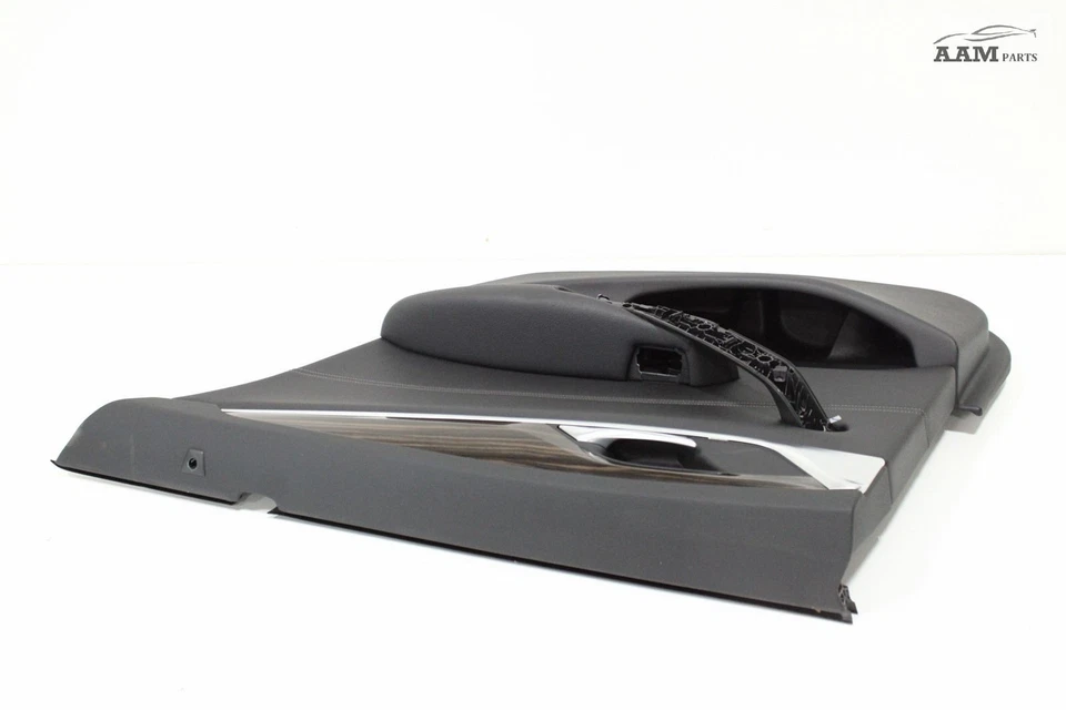 BMW 530I G30 2017-2020 panel de puerta interior trasero derecho moldura cuero Dakota OEM Foto 4 de 4