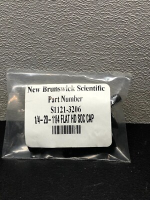 New Brunswick Scientific PN S1121-3206 1/4-20-11/4 Flat HD SOC CAP