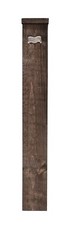 1ft,2ft and 3ft Post Garden Fence Post Extensions (Pressure Treated & Brown)