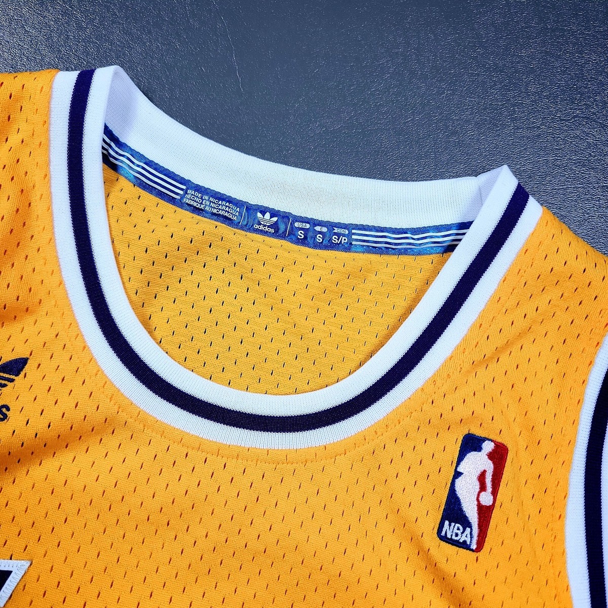 100% Authentic Magic Johnson Vintage Adidas Lakers Jersey
