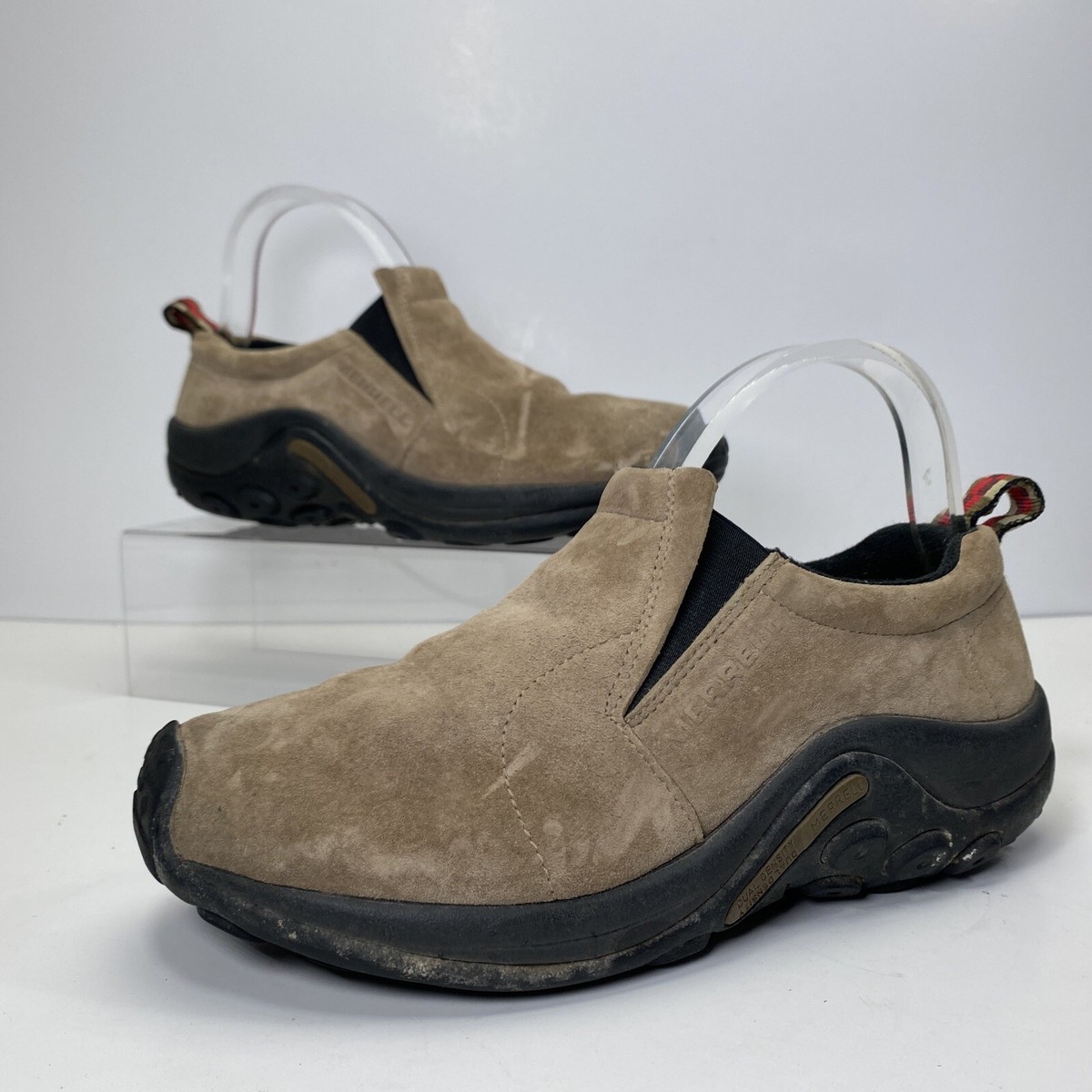 Merrell Mens Jungle Moc Gunsmoke Slip On Suede Shoes J60787 