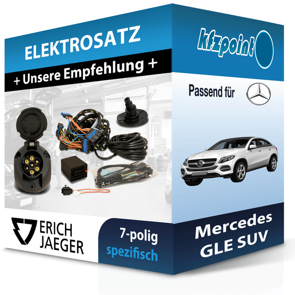 Jaeger E-Satz 7Polig Fahrzeugspezifisch Passend für Mercedes GLE SUV NEU-image