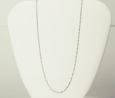 925 Sterlingsilber 20'' lange gedrehte S-Gliederkette Halskette 2,8 Gramm (NEC5216)