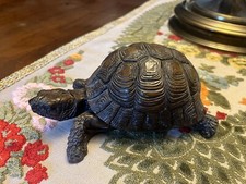 Vintage Red Mill Resin Hand Crafted Turtle - Made in USA