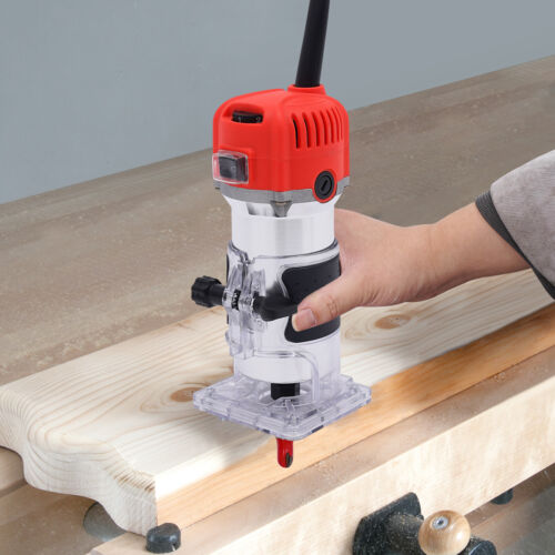  6.35mm Oberfräse Holzfräsen Kompakt Holz Feste Basis Router 800W 220V - Bild 17 von 17