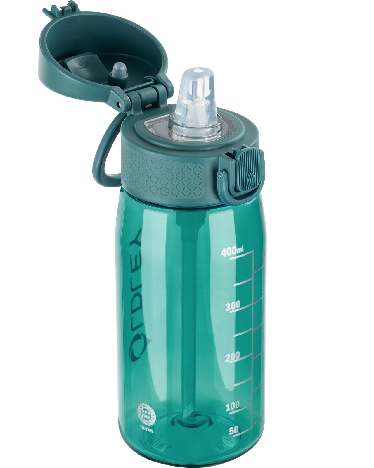 With Straw 420ml/14oz Bpa Free Tritan Water Bottle With Ha...
