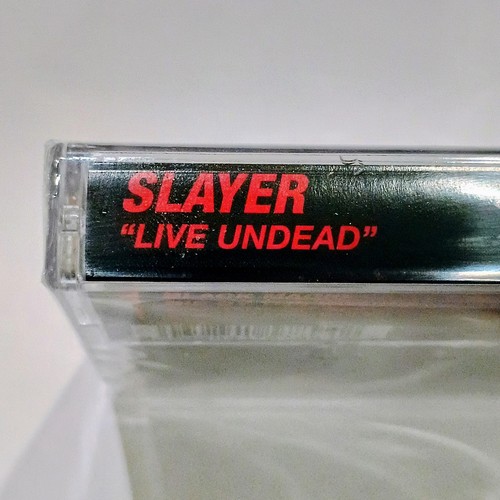 Slayer - Live Undead Cassette 2021 Reissue Limited Edition Factory Sealed NEW - Picture 9 of 9