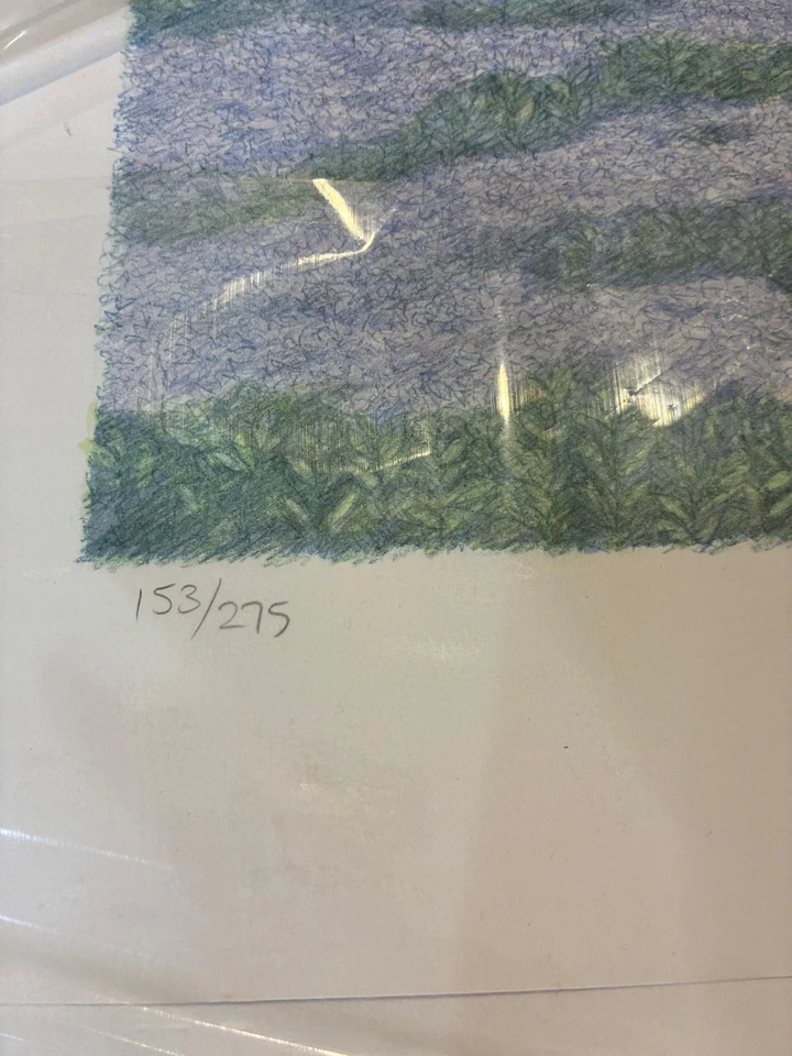 Impresión litográfica Arthur Byrne "Autumn Garden I", 153/275 Foto 2 de 4