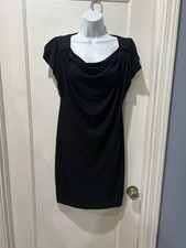 Suzi Chin For Maggie Boutique Women Size 2 Black Dress Y2K Little Black Dress