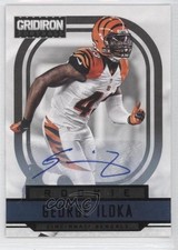 2012 Panini Gridiron Rookie O's Signatures 17/25 George Iloka #238 Auto 0a3