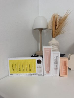 Abib Hyper Vita Shot Vitamin C + PDRN Face Set (4PCS) Serum & Cream