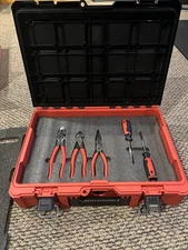 Milwaukee Packout 48-22-8450 With Foam Insert For Electricians Hand Tools