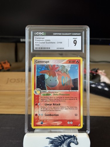 Camerupt graded CGC 9 for sale on eBay