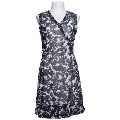 Comma, Kleid, Größe: 36, Schwarz/Weiß, Polyamid, Blumen, Damen #EM0