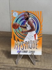 Kawhi Leonard 2019-20 Panini Illusions Basketball Mystique Orange Acetate #3