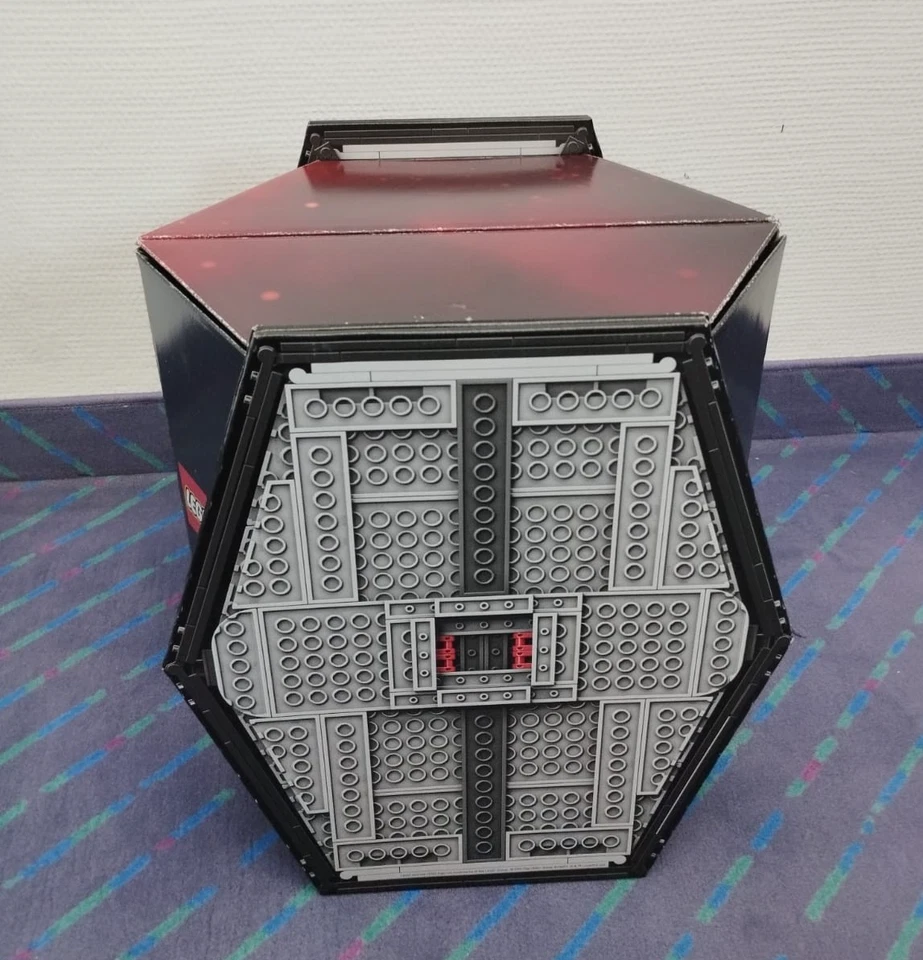 LEGO Star Wars Store Display Cardboard Cube 2015 Tie Fighter RARE Banner - Bild 4 von 4