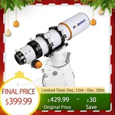 SVBONY SV503 80 ED F7 Telescope Refractor OTA for Viewing and Astrophotography
