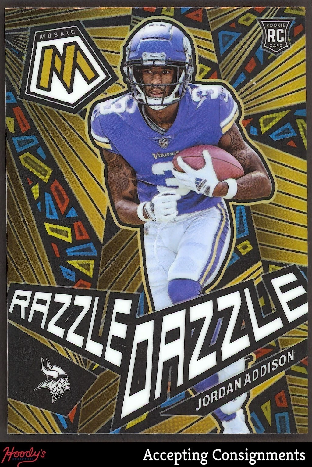 Myles Murphy Panini Mosaic Draft Picks #28 Blue Mosaic