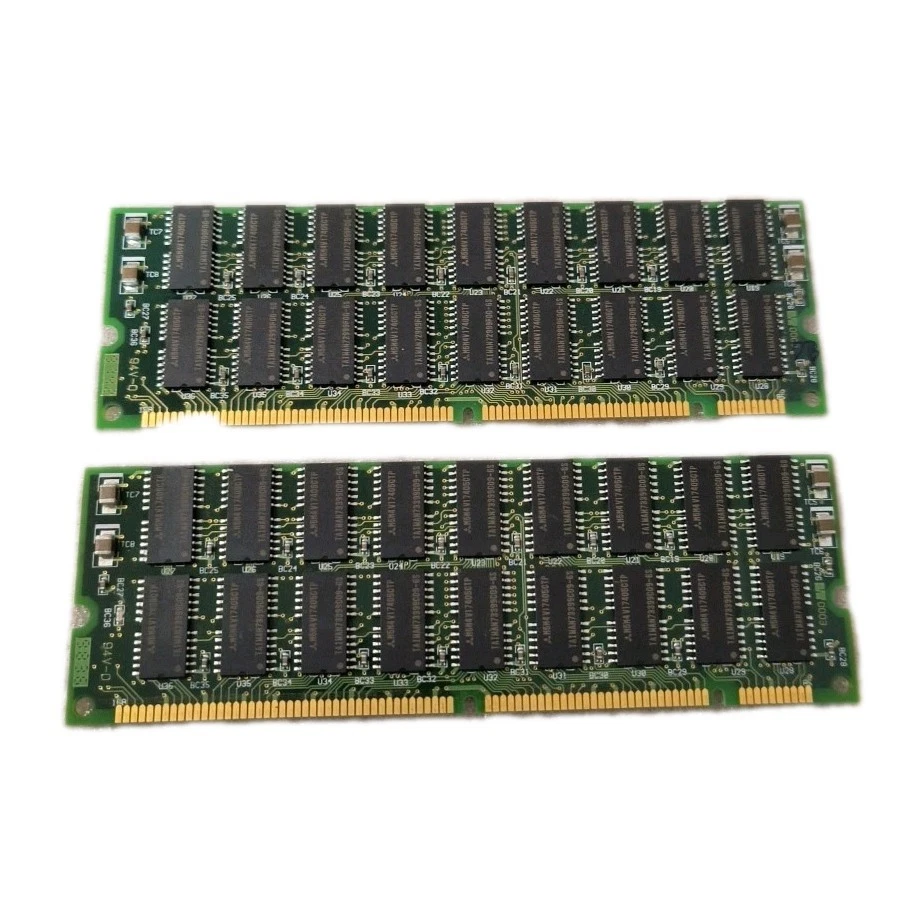 SET OF 2 64 MEG 168 PIN DIMM PARITY MEMORY MODULE M5M4V17405CTP RM1-CBL29-13 - Image 2 of 4