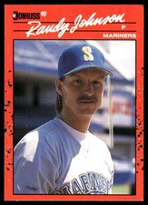 Randy Johnson 1990 Donruss #379 Mariners MLB READ FREE SHIPPING AutographDen