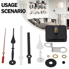 Horloge murale mouvement quartz mécanisme moteur broche mains kit de réparatio