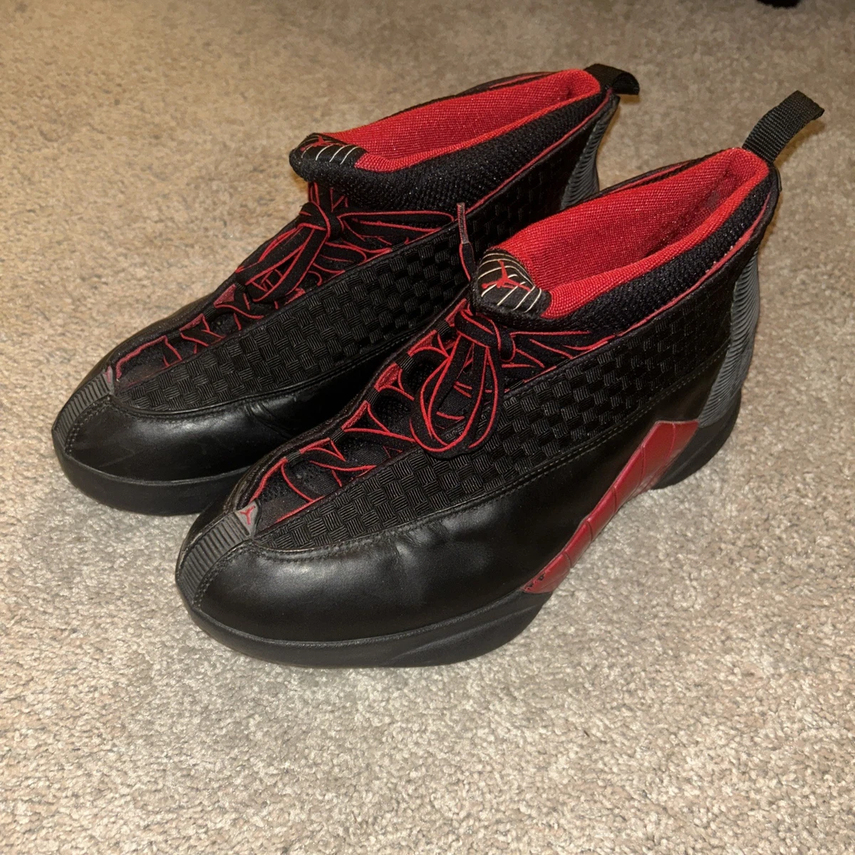 Air Jordan XV 15 Retro Stealth Black Sneakers Basketball Shoes Mens Size 12.5 Amazon.com | Jordan Men main image 3