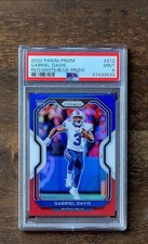 2020 GABRIEL DAVIS Panini RED WHITE & BLUE PRIZM PSA 9 Low Pop Rookie RC #312