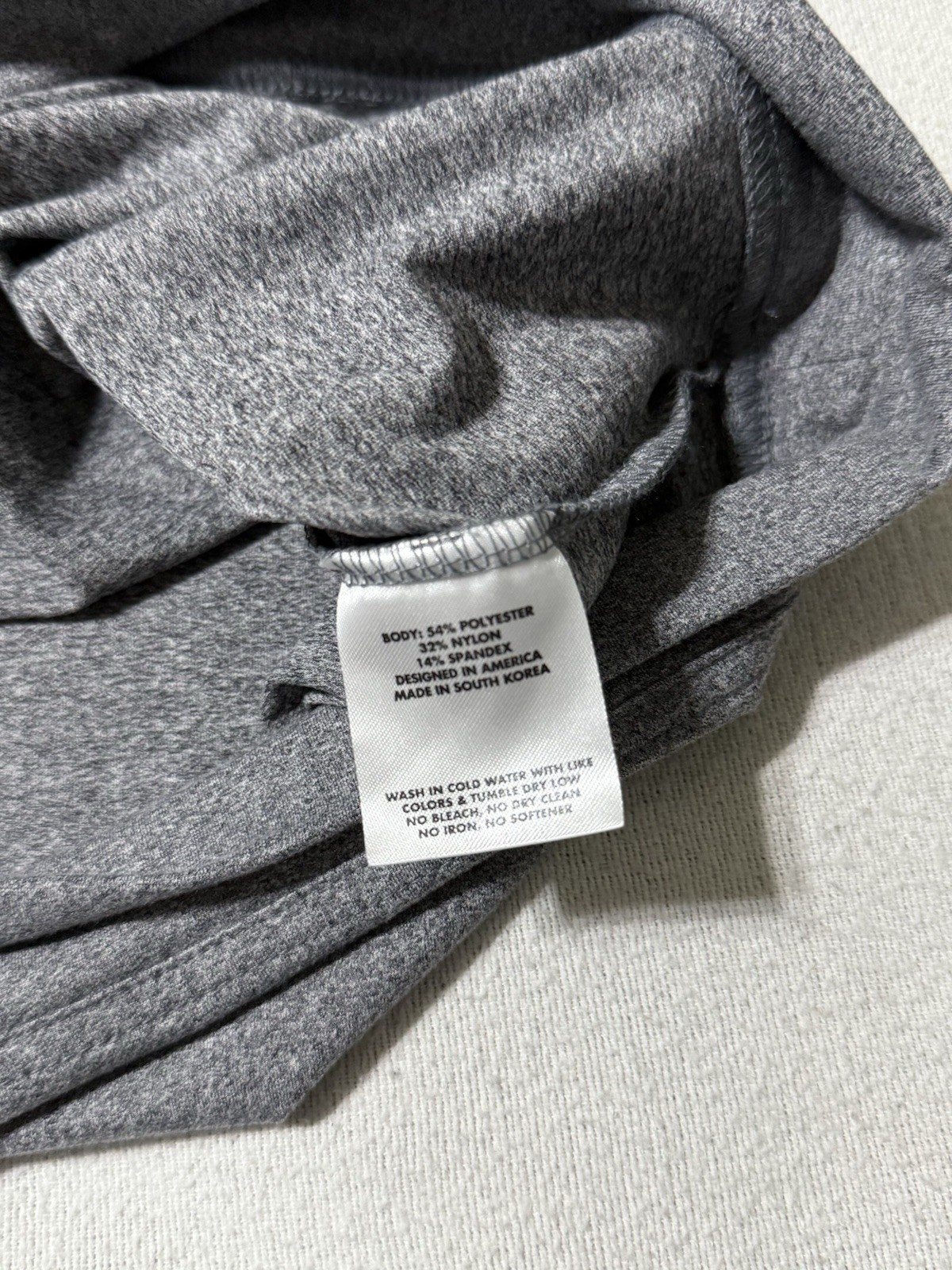 Rhoback Pullover Mens Medium Gray Solid Golf 1/4 … - image 6