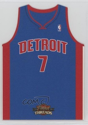 2009-10 Panini Threads Team Threads Away Ben Gordon #12 oh4