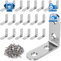 Winkelverbinder 90 Grad 40X40Mm Edelstahl Metallwinkel Mit Schraube FüR MöBel