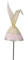 Dekorativer Gartenstecker Oster-Deko-Stecker Osterhase Mit Knickohr