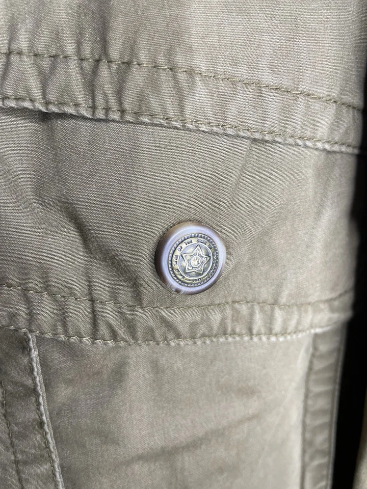 Vintage Cabelas Green Gortex Hunting Game Jacket Hooded Coat Size Large Mens VGC - Image 2 of 4