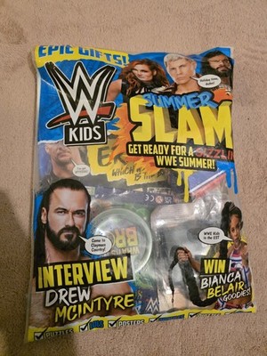 WWE Kids Magazine Issue #188 2020 Summer Slam Brand New Sealed Cena