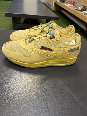 Size 13 - Nike Air Max 1 x Travis Scott Saturn Gold DO9392-700 Men s Preowned