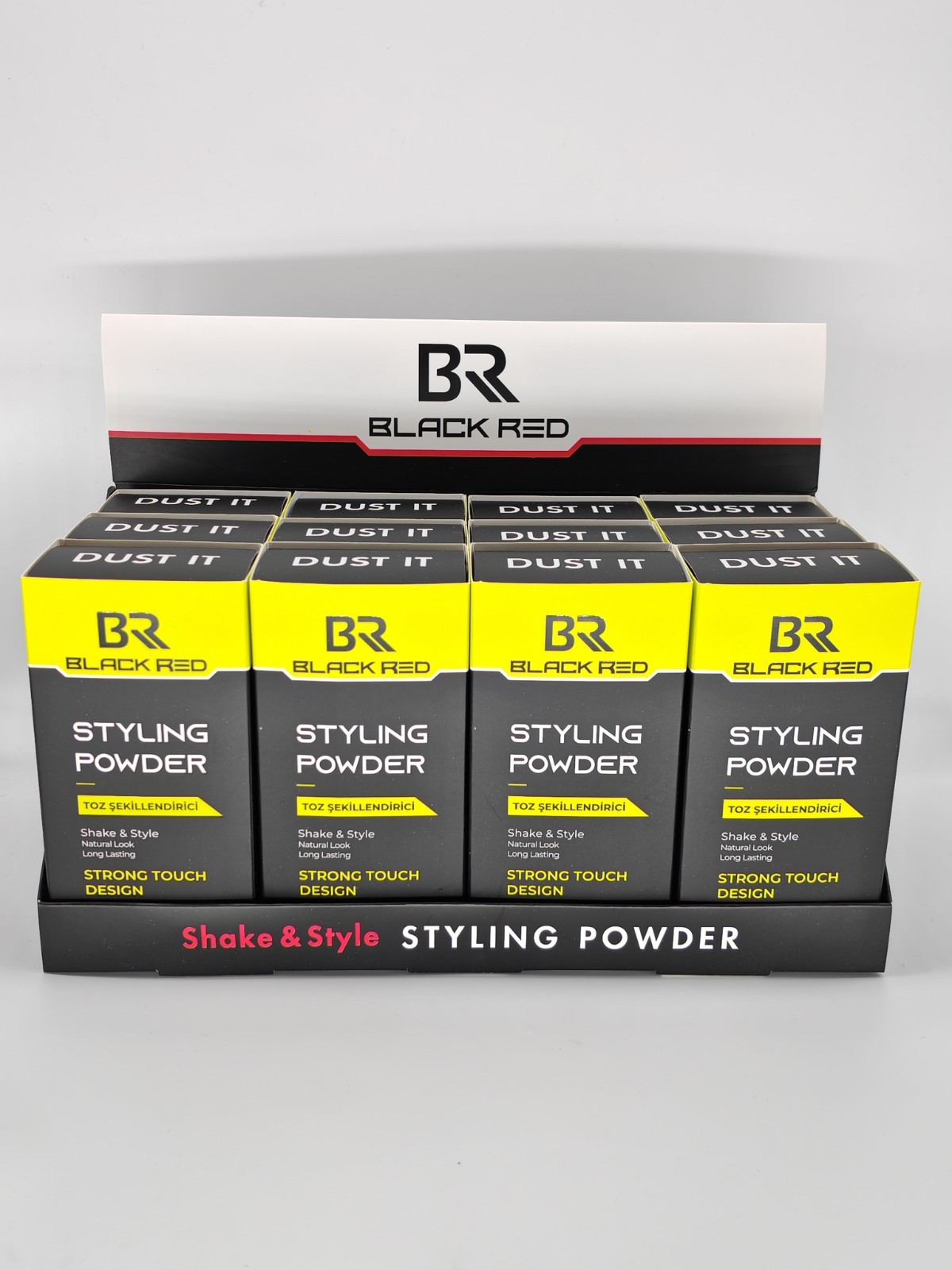 BLACK RED Hair Styling Texture Powder, 20g | Medium Hold | Volumising Matte - Image 10