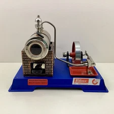 Wilesco D5 Steam Engine Model Vintage Rare AS IS Parts Missing - Metal Base