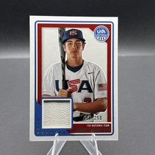 2023 USA Stars and Stripes USA Relic James Tronstein Jersey Patch /250
