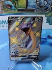 Lapras V - SV110/SV122 - Pokemon Shining Fates Sword Shield Shiny Rare Card NM