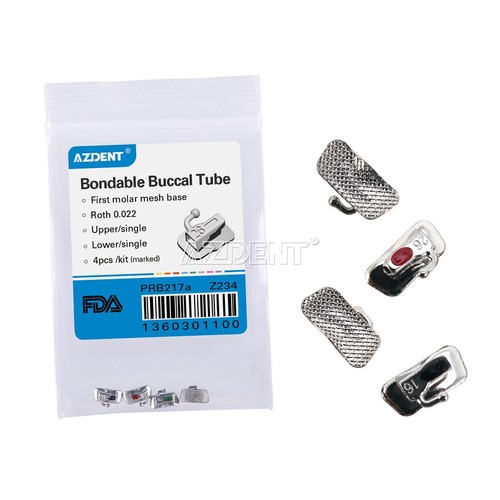 AZDENT Dental Orthodontic Bracket Braces/Niti Arch Wires/Buccal Tubes 022/018 - 第 46/87 張圖片