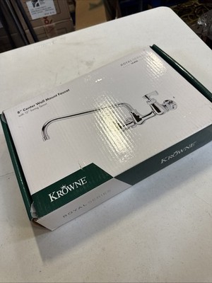 Krowne 14-812L Krowne Royal Series Faucet Splash-Mounted 8'' Centers